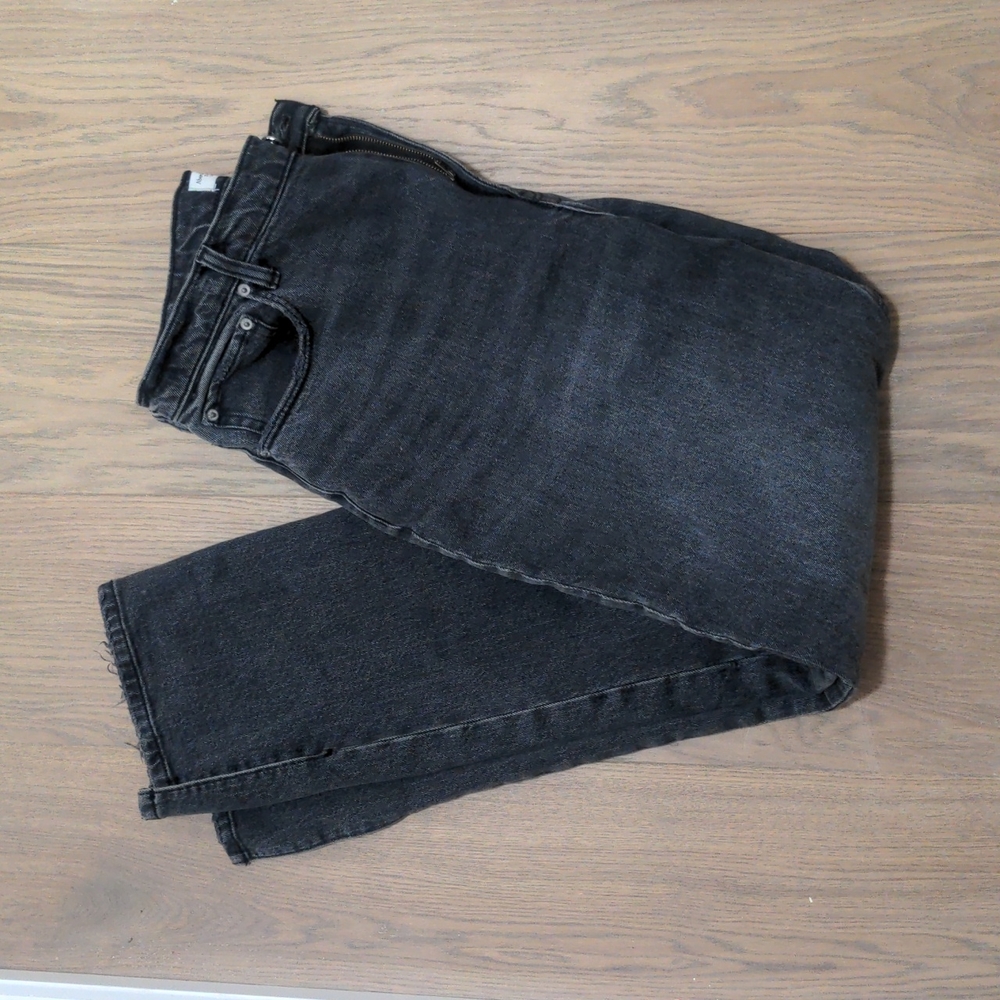 ￼Women'sCurve Love 90s Ultra High Rise Straight Jeans